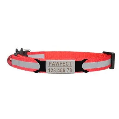 COLLIER personnalisable pour chat réfléchissant | Chic et Chat