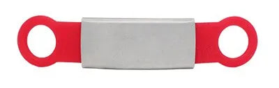 Placa identificativa grabada para collar de gato - Rojo | Chic et Chat
