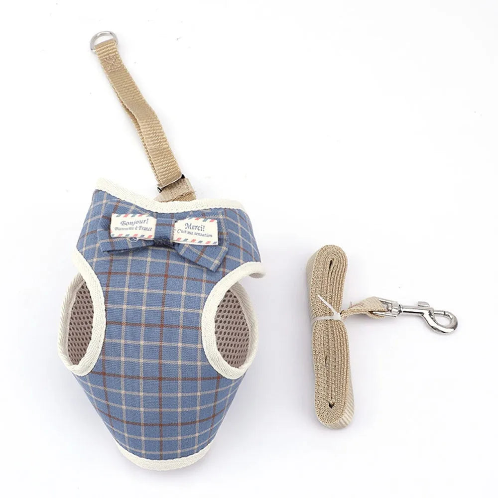 Affordable Chic Blue Cat Harness | Chic et Chat