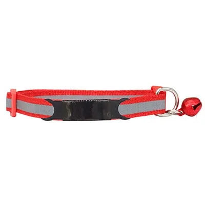 Collar reflectante de nylon para gato – Seguridad nocturna - Verde | Chic et Chat