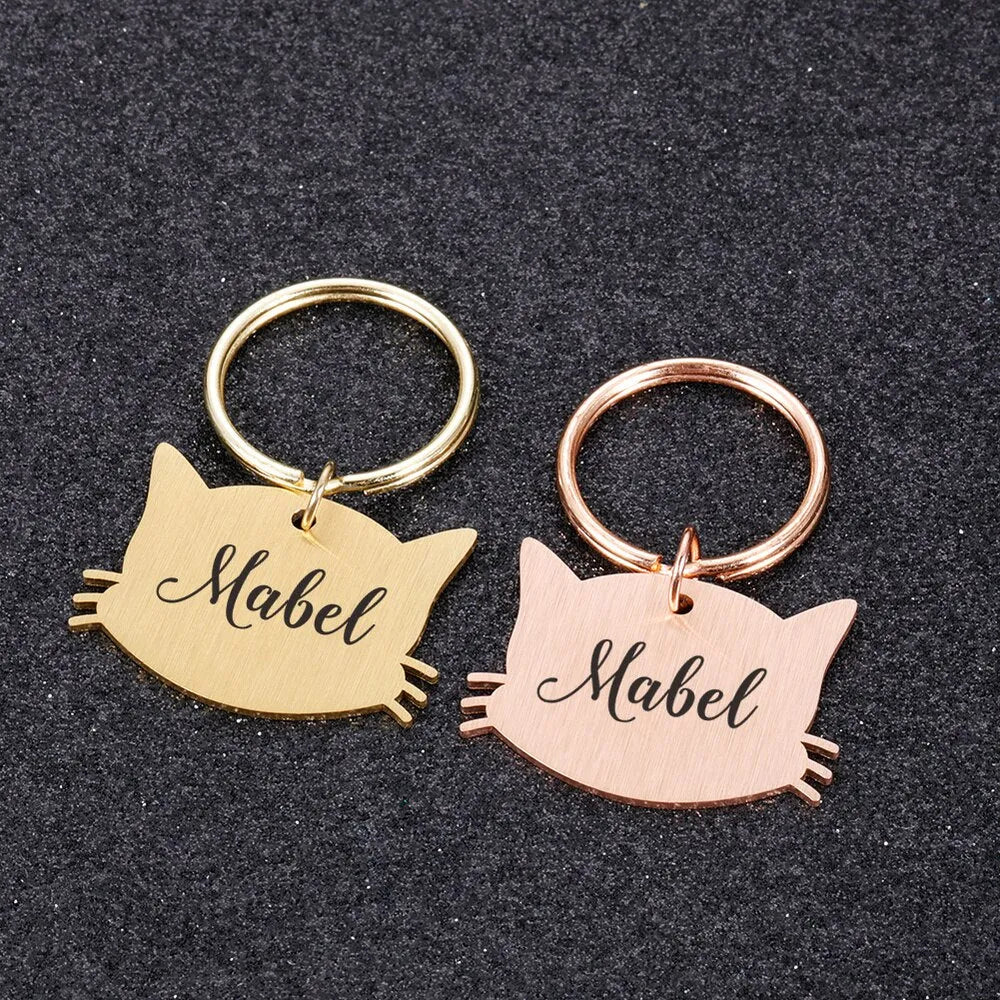 medallones personalizables para gato | Chic et Chat