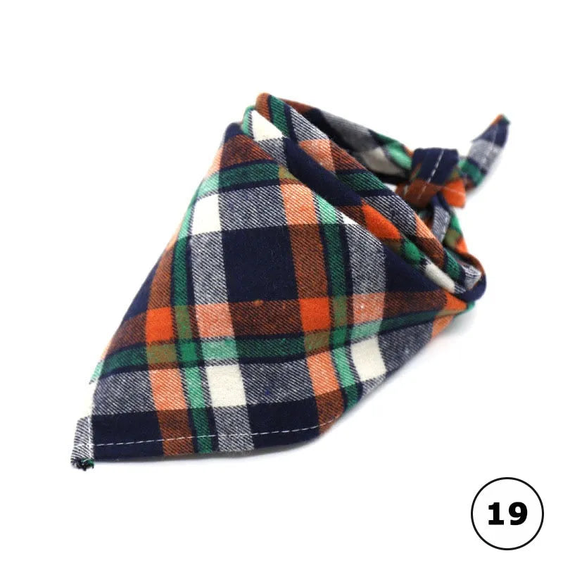 Kariertes Bandana für Katzen 19 | Chic et Chat