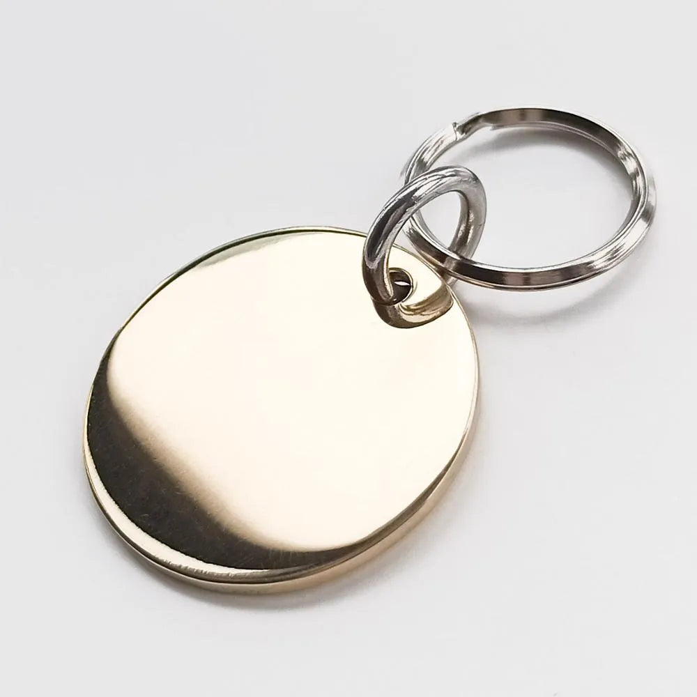 médaille laiton chat