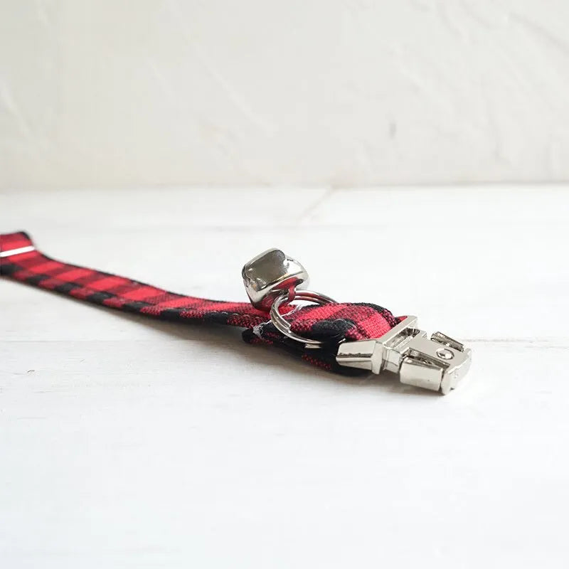 collar de lujo personalizado rojo | Chic et Chat