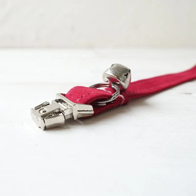 Collier à personnaliser de luxe rouge | Chic et Chat