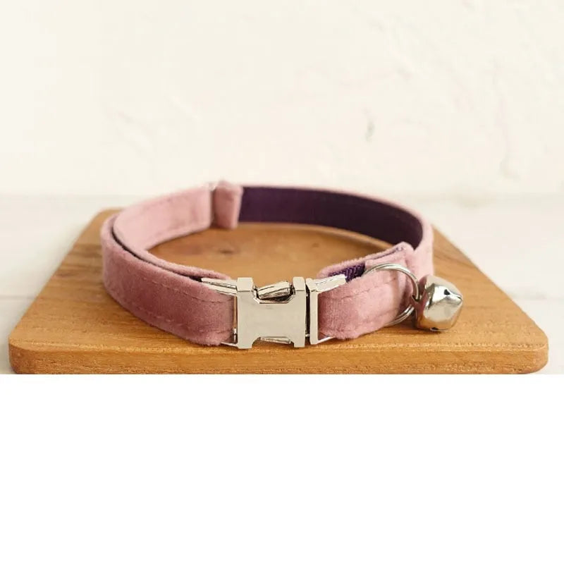 Collier à personnaliser de luxe rose | Chic et Chat