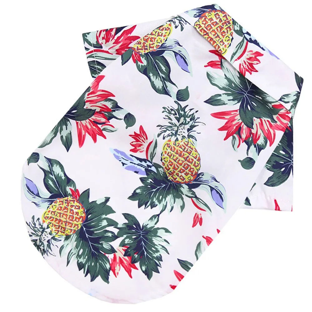 tshirt hawaii pour chat