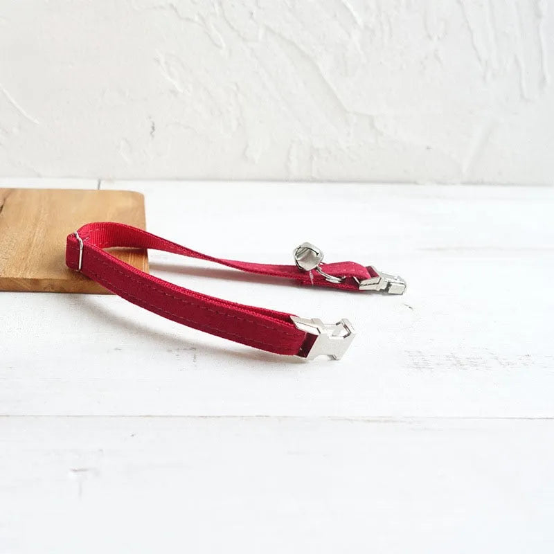 Collier à personnaliser de luxe rouge | Chic et Chat