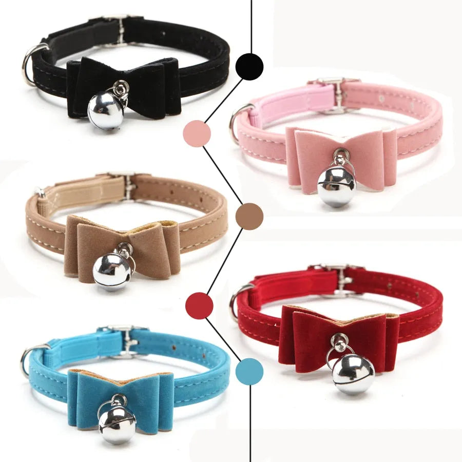 Collier pour chat noeud papillon