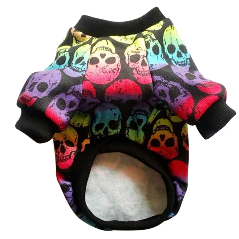 sudadera con calavera para gato | Chic et Chat