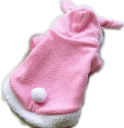 veste rose lapin pour chat