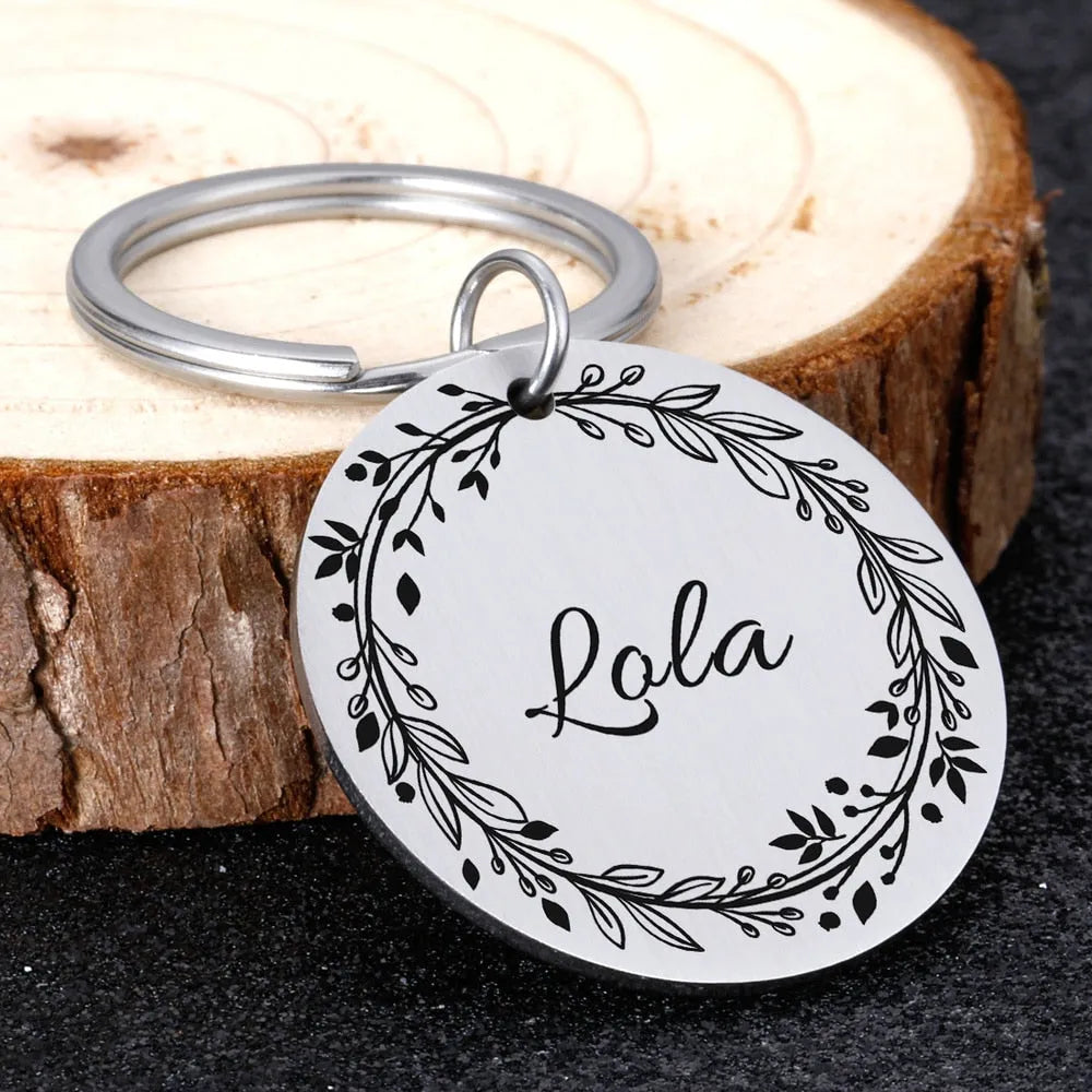médaille argent à graver chat