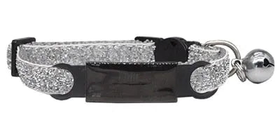 Personalized Bling Glitter Cat Collar - Pink | Chic et Chat
