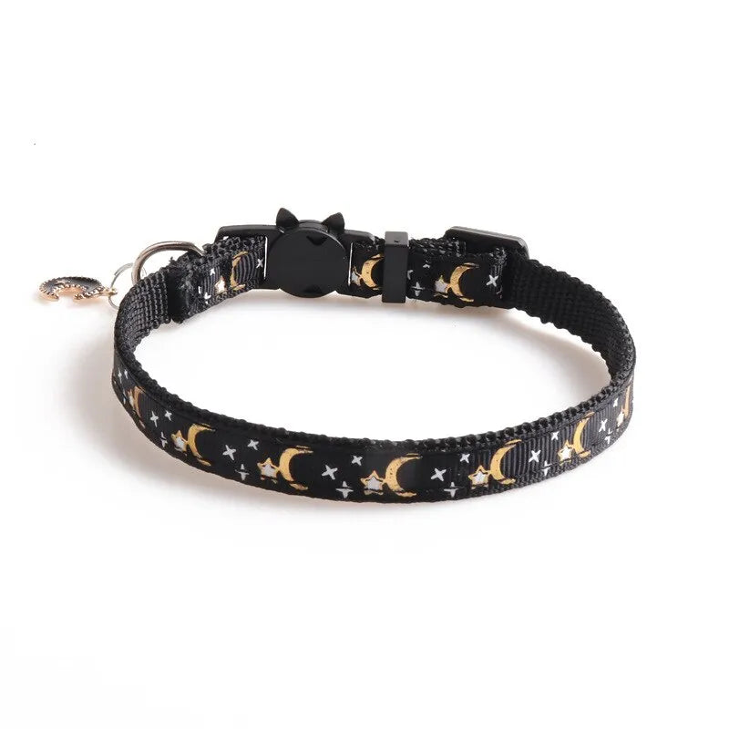Collar antiahogo con motivos estampados para gato - Rojo | Chic et Chat