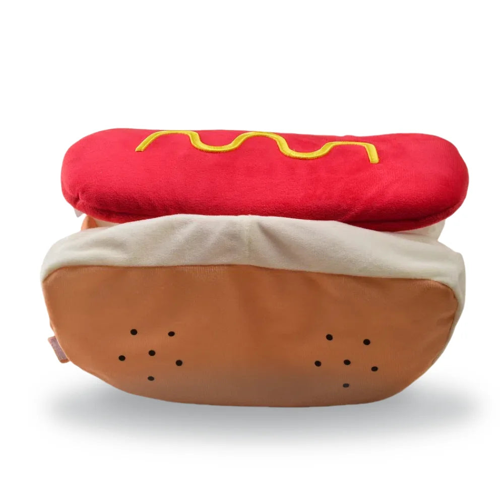 Déguisement hot-dog pour chat, petit pain avec saucisse et moutarde | Chic et Chat