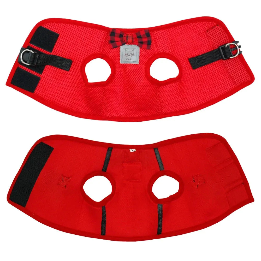 Harnais pour chat noeud papillon