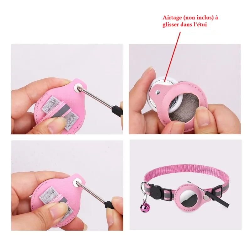 airtag collier