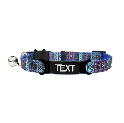 collier à personnaliser pour chat | Chic et Chat