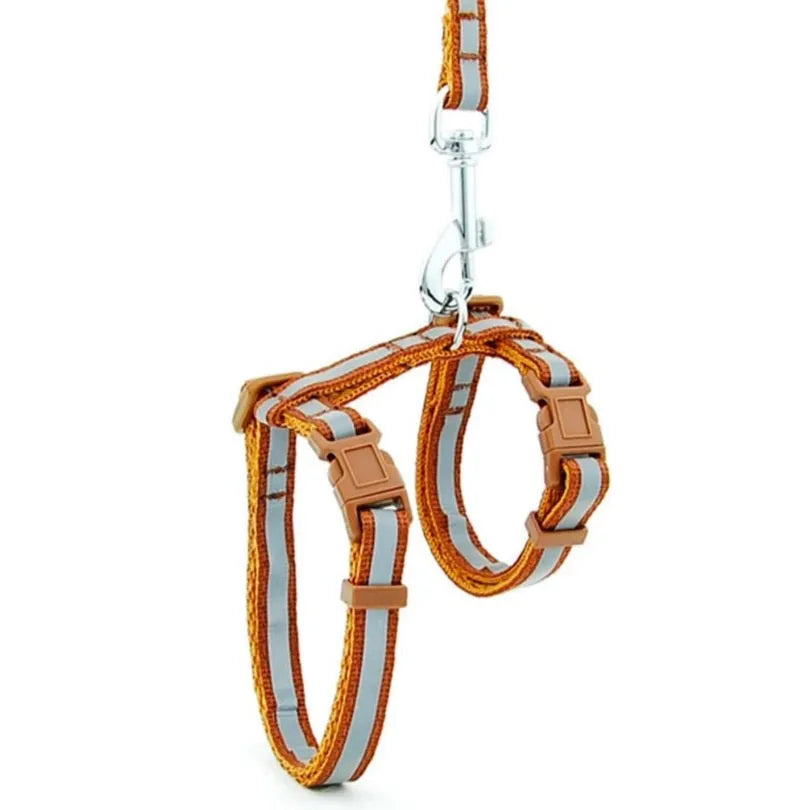 Personalized Reflective Cat Harness, Free Engraving | Chic et Chat