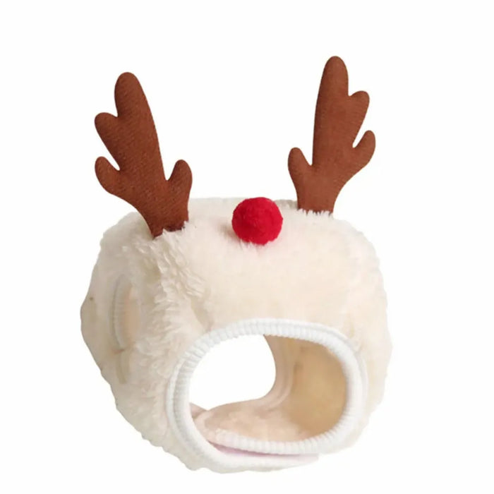 Weihnachtsaccessoire für Katzen: Rentiergeweih