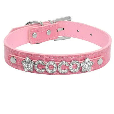Collar para gato bling bling rosa con estrella | Chic et Chat