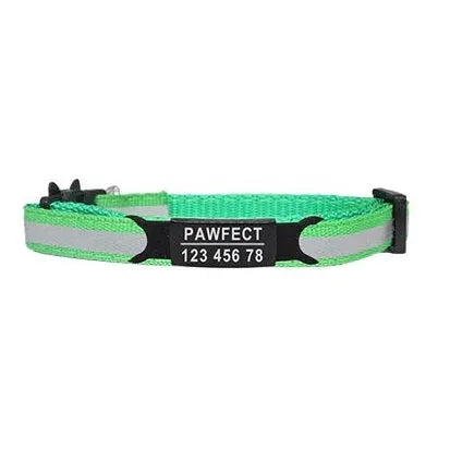 Collier personnalisé avec bande réfléchissante