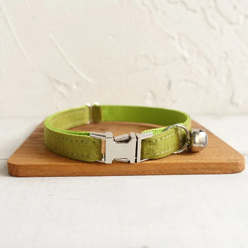 Collier à personnaliser de luxe vert clair | Chic et Chat