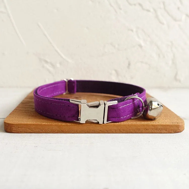 Collier à personnaliser de luxe violet | Chic et Chat