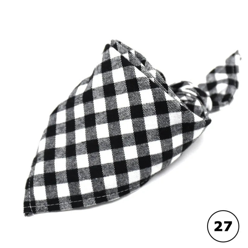 Kariertes Bandana für Katzen 27 | Chic et Chat
