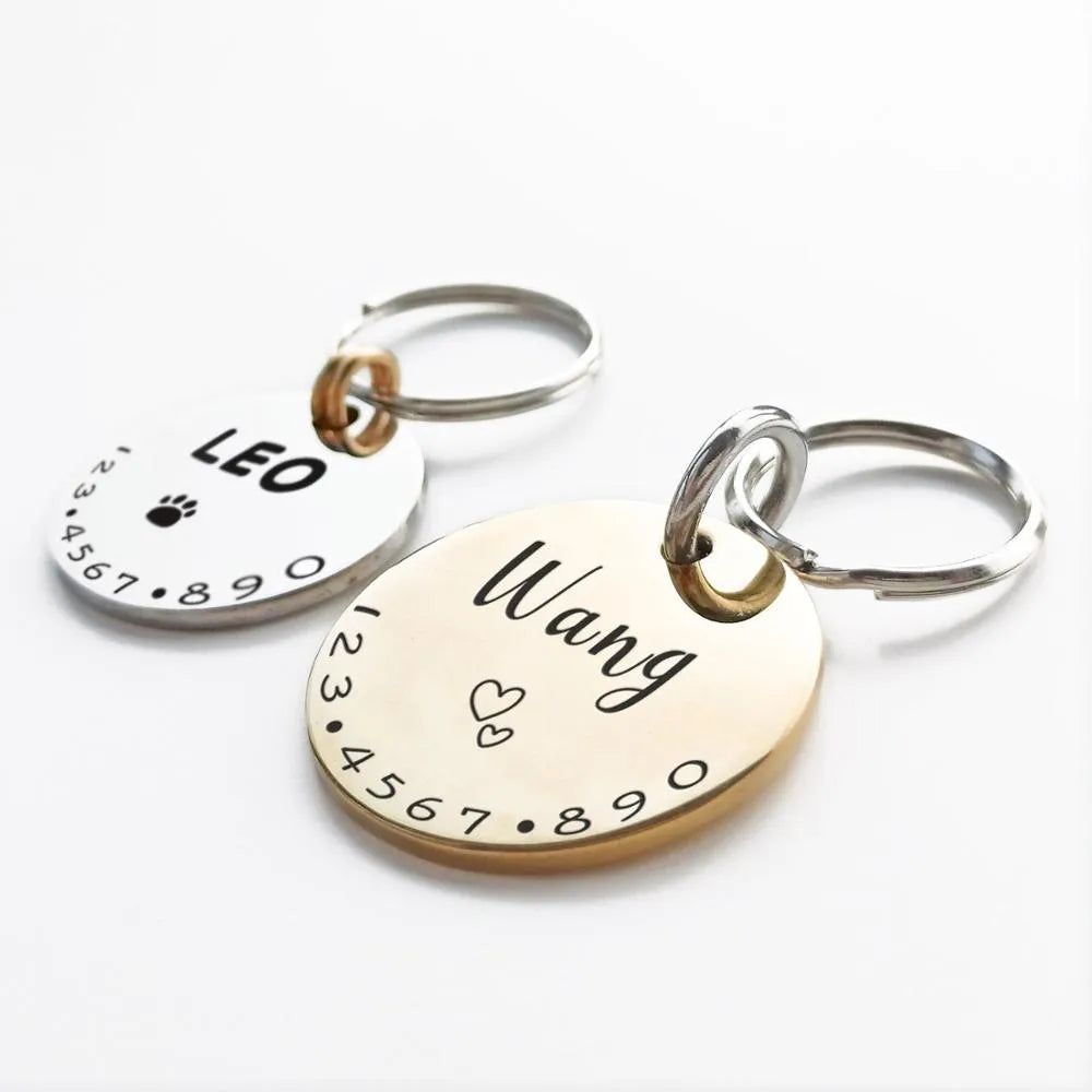 chapa para grabar para gato | Chic et Chat