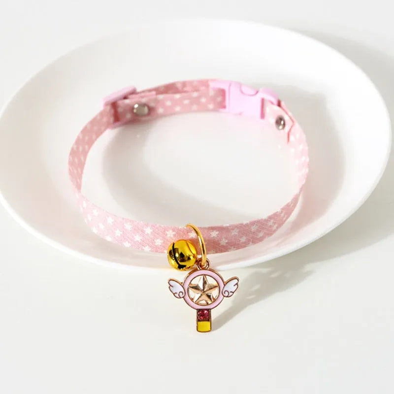 Pink cat collar | Chic et Chat