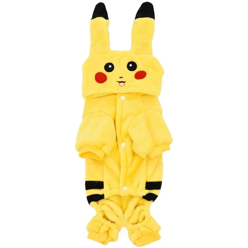 costume pour chat pokemon pikachu