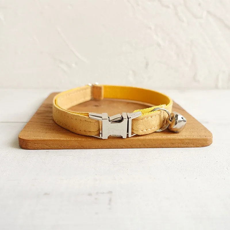 Collier à personnaliser de luxe jaune | Chic et Chat