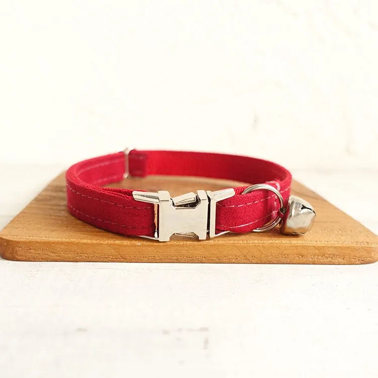 Collier à personnaliser de luxe rouge | Chic et Chat