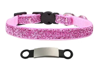 Pink cat collar | Chic et Chat