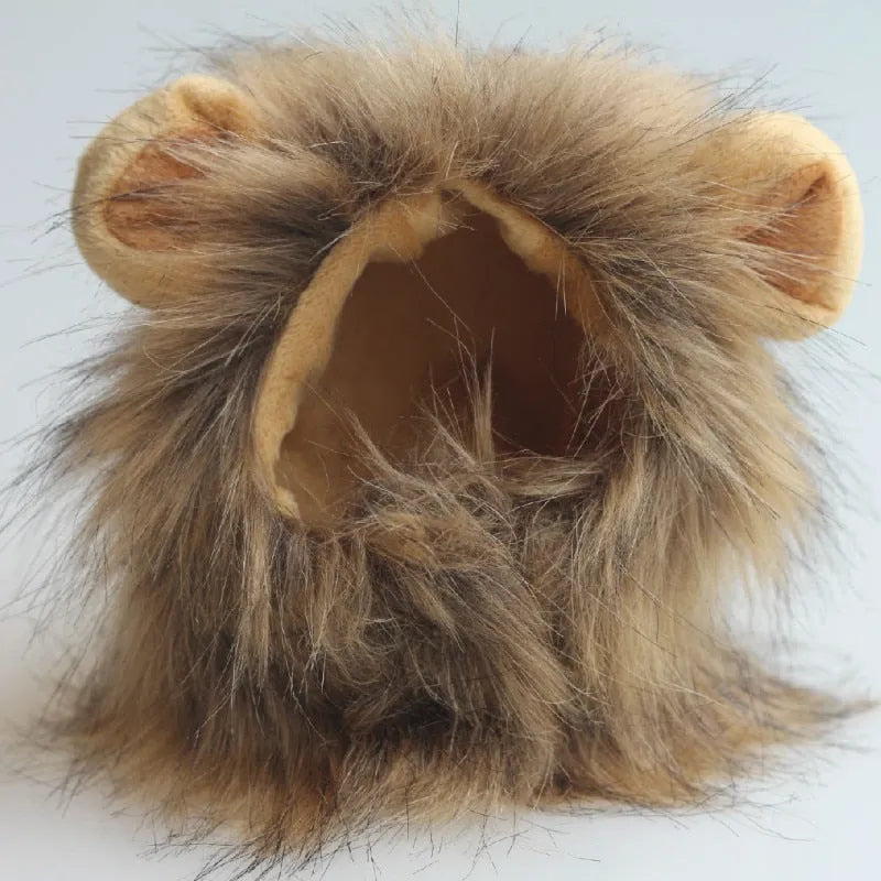 déguisement chat lion marron