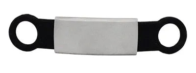 Plaque d'identification gravée pour collier