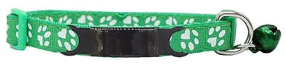collier vert pour chat à personnaliser