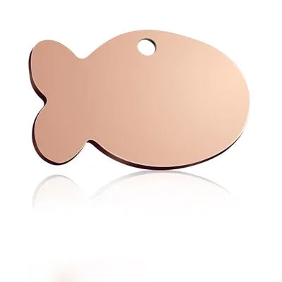 pendentif pour chat poisson rose