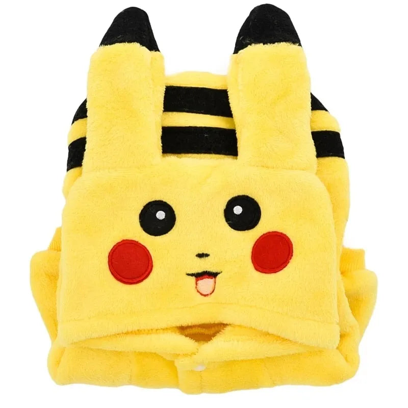 costume pour chat pokemon pikachu