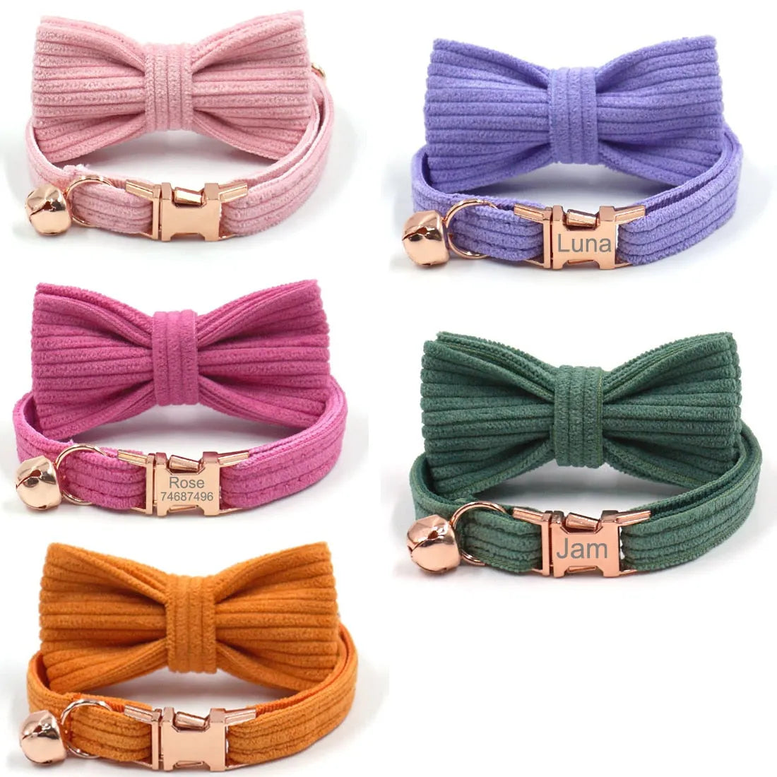 Collier personnalisé pour chat 