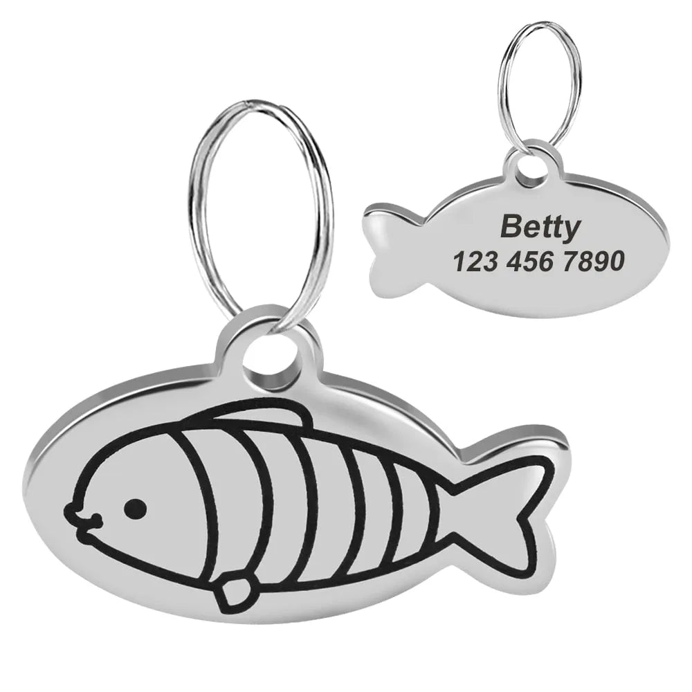 medaille chat gravee