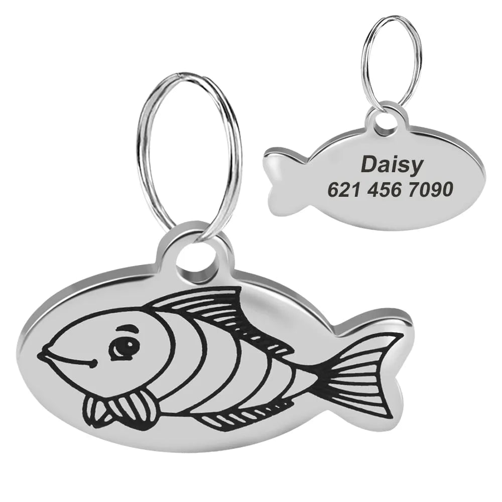 médaille chat personnalisee