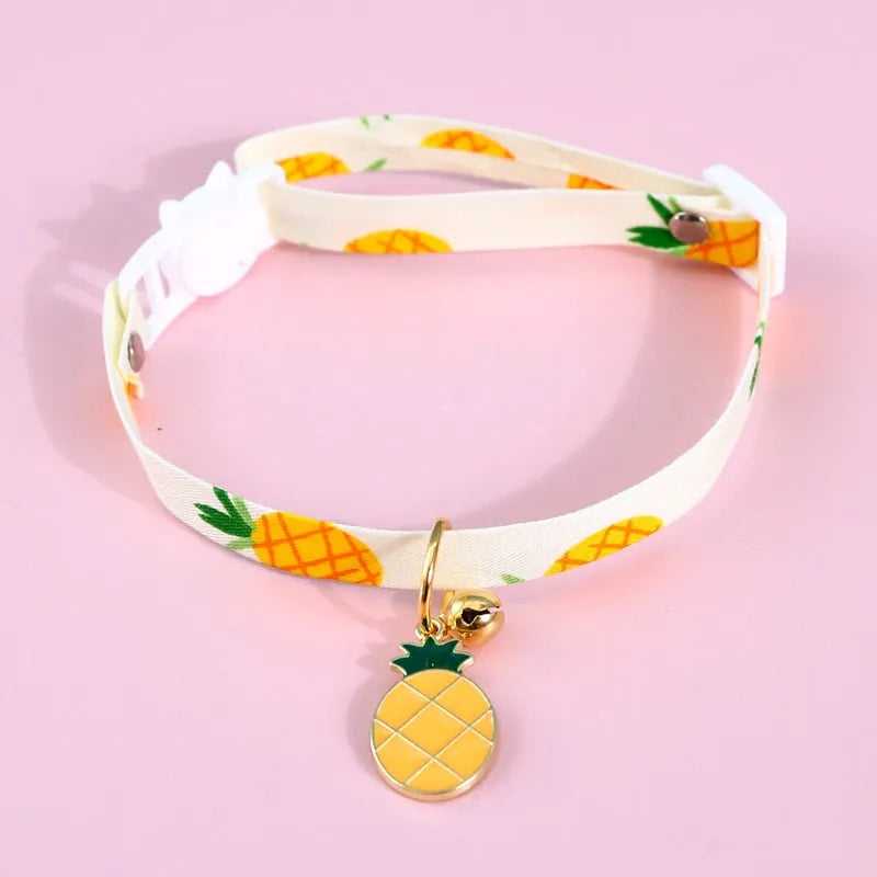 Pineapple cat collar | Chic et Chat