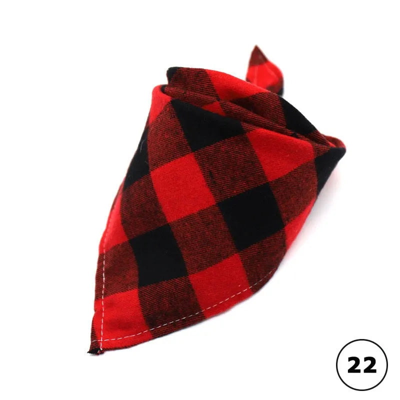 Kariertes Bandana für Katzen 22 | Chic et Chat