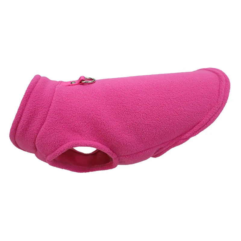 Cappotto per gatti in pile