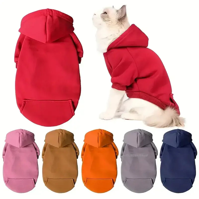Sweat à capuche pour chat