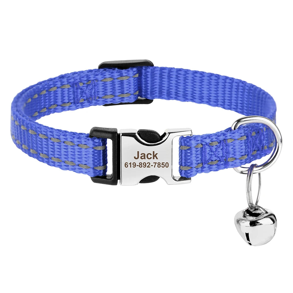 Collar para gato con cierre grabado – Personalización gratuita | Chic et Chat