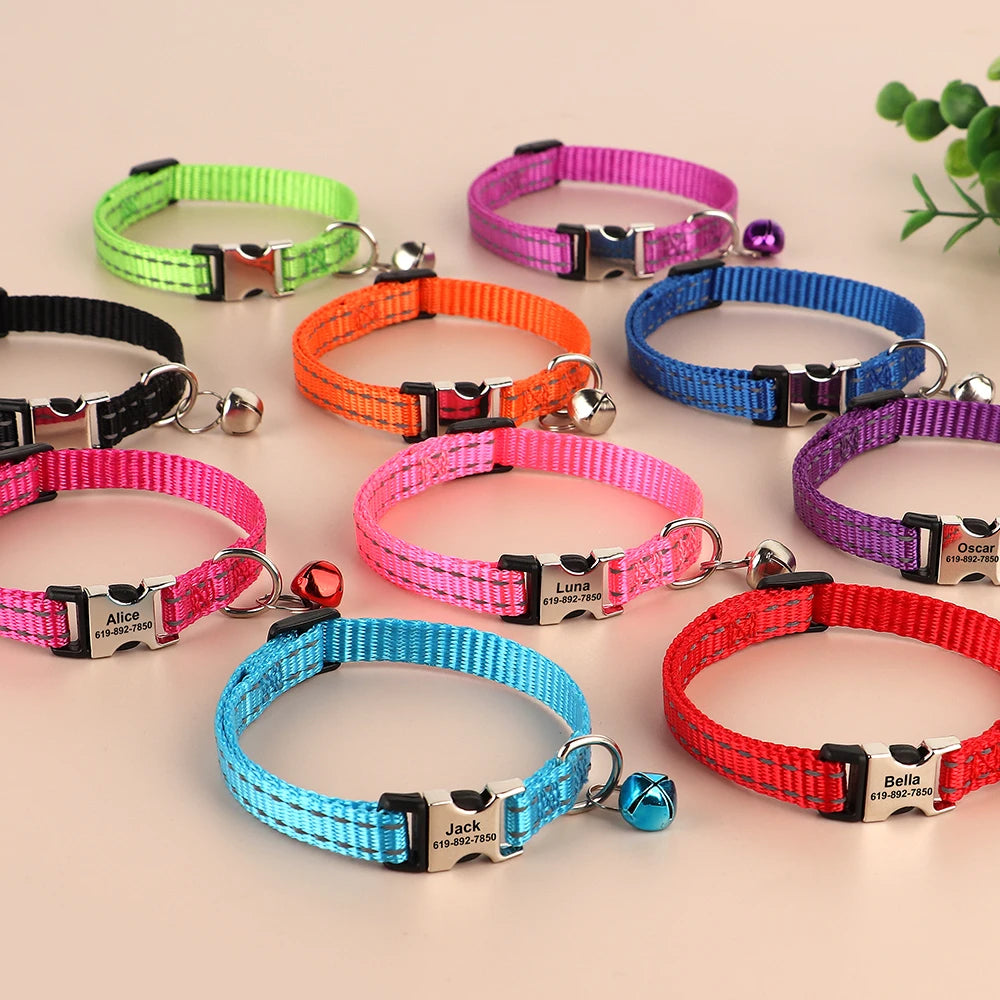 collar grabado para gato | Chic et Chat
