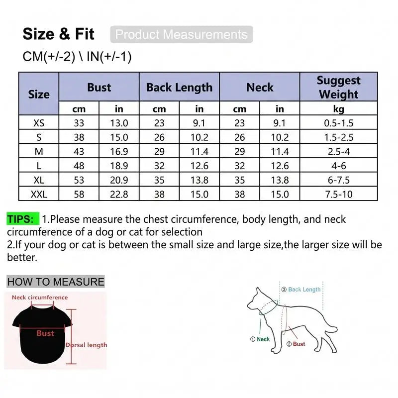 Guide des tailles du costume lutin de Noël pour chat | Chic et Chat